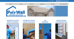 Desktop Screenshot of poly-wall.com