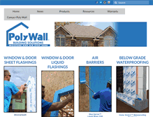 Tablet Screenshot of poly-wall.com